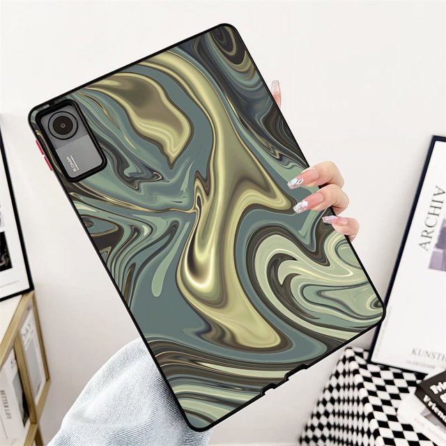 for Xiaomi Pad 5 6 Pro Tablet Case for Xiaomi Redmi Pad SE 2023 11 Inch Fashion Marble Pattern Hard Matte Cover For Xiaomi Pad 6 Y1-P111 RedmiPad SE 2023