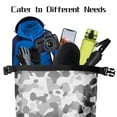 thumbnail image 4 of AFISHTOUR Waterproof Backpack, 35L Roll-Top Floating Dry Bag Backpack for Kayaking, Hiking (Grey), 4 of 7