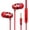 Red, variant on Mefallenssiah Wired Sports Headphones Hifi Super Bass Headset 3.5Mm In-Ear Earphone Stereo Earbuds Headphone Wired
