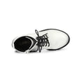 thumbnail image 4 of Unique Bargains Women's Platform Chunky Heels Combat Boots, 4 of 8