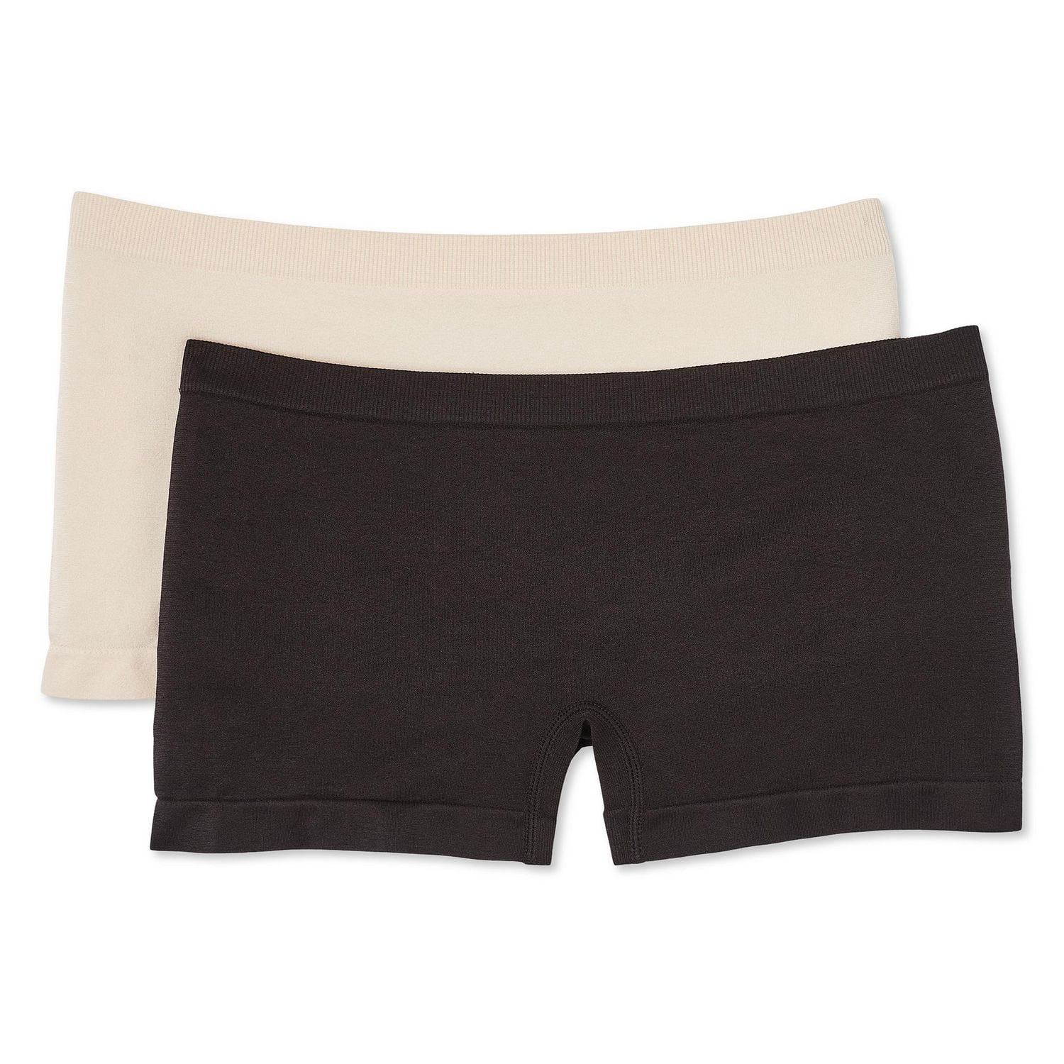 No Boundaries Women's Seamless Boyshort 2-Pack