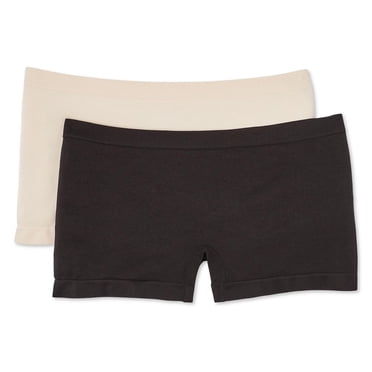 No Boundaries Women's Seamless Boyshort 2-Pack