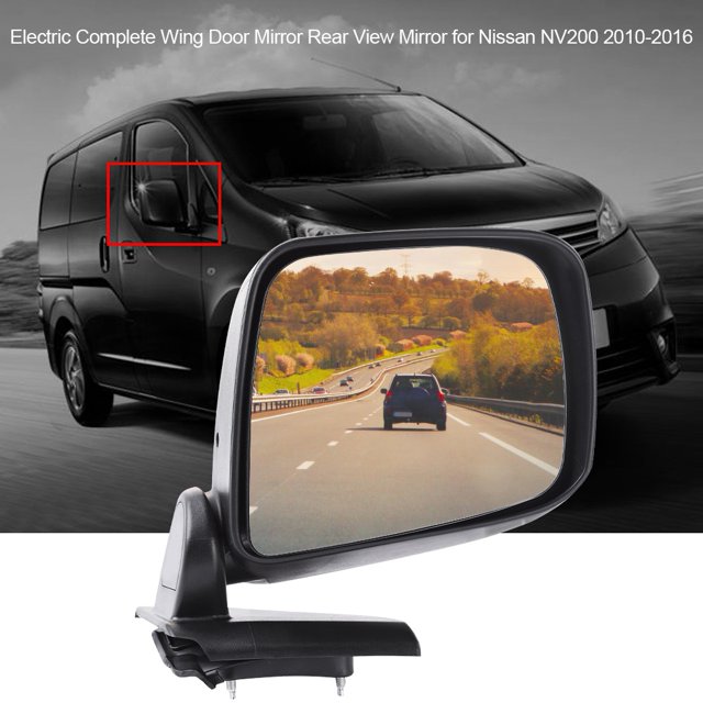 Electric Rear View Mirror, Electric Door Mirror, Complete Electric Wing Mirror Car Maintenance For NV200 2010-2016