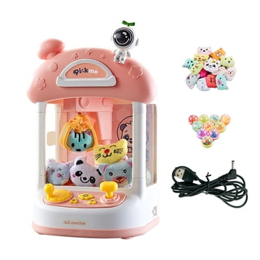 TISHITA Machine de Jeu de Griffes Jouet d'Intérieur Mini Distributeurs pour Garçons Adultes Cadeaux Rose 20 Rose 20 Poupées