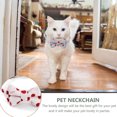 thumbnail image 5 of 2 Pack Breakaway Cat Collars with Bowtie, Safety Buckle Cat Collars with Bell, Summer Print Collars, 5 of 5