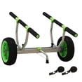 thumbnail image 1 of Soozier Kayak Cart with Adjustable Width and Large Wheels, Green, 1 of 9