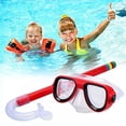 thumbnail image 5 of PENGXIANG Ensemble de Plongée pour Enfants Antibuée Équipement de Snorkeling Respiration Libre Haut Sec Masque de Snorkeling Anti-Fuite, 5 of 5