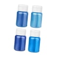 thumbnail image 3 of 4 Pieces Pearlescent Mica Powder Shimmer Glitter Powder Pigment Powder for Soap Style A, 3 of 9