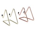 thumbnail image 1 of 2 Pcs Phone Stand, Metal Phone Holder Mount Desktop Stand Unique Shape Design Stable Iron Mobile Phone Holder with Rubber Head Cell Phone Stand for Desk Accessories, 1 of 7