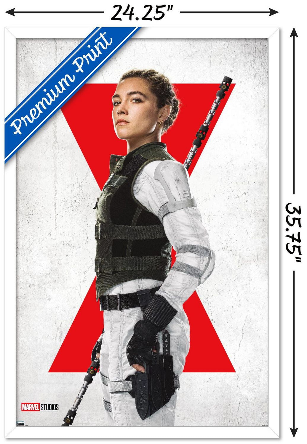 Marvel Black Widow - Yelena One Sheet Wall Poster with Magnetic Frame