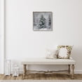 thumbnail image 2 of Led Framed Wall Art (Snow Pine Tree With Birds), 2 of 3
