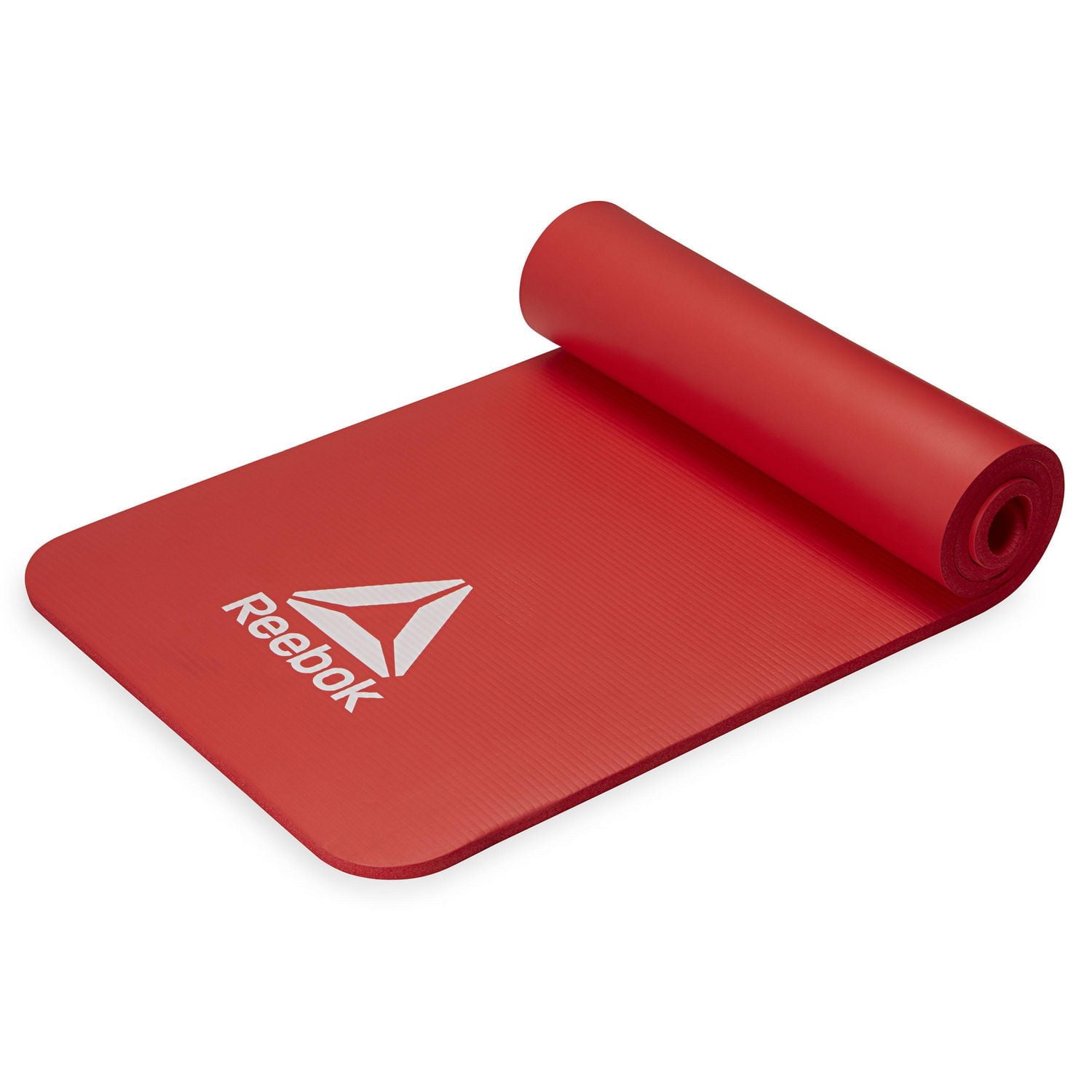 Reebok Delta tapis d'exercice professionel de 15 mm d'epaisseur, rouge