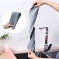 thumbnail image 2 of 3X Reusable Sink Splash Guard Silicone Countertop Water Baffle Prevent Water Splashing Out Board Bathroom Kitchen Tool, 2 of 7