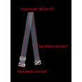 thumbnail image 3 of INSPIRE CHIC Women's Solid ColorClear Invisible Adjustable Bra Shoulder Straps Clear-3, 3 of 4