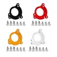 thumbnail image 2 of Maoww Bike Adapter Plate Chain Guide Aluminum Alloy Conversion Replacement Parts Biking Portable Repairing Accessory Silver 1Set, 2 of 6
