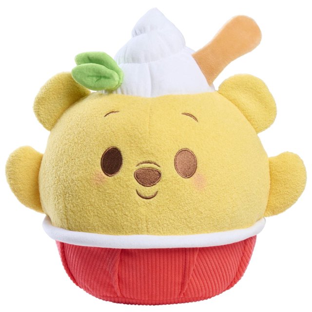 Disney Munchlings Squeeze-A-Munch Large Lemon Mint Shaved Ice Winnie the Pooh Plush