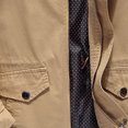 thumbnail image 3 of Qertyioot Jacket for Men Hooded Winter Fashion Long Sleeve Solid Zipper Coat, 3 of 4