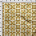 thumbnail image 4 of oneOone Cotton Flex Light Green Fabric Geometric Sewing Material Print Fabric By The Yard 40 Inch Wide, 4 of 4