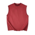 thumbnail image 1 of Timegard Débardeurs Homme Grande Taille Col Rond Sans Manches T-Shirts Confortables Décontractés Couleur Unie Mode, 1 of 2