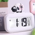 thumbnail image 3 of Bedside Cartoon Electronic Clock,Electronic Clock Cute Cartoon Digital Alarm Clock Cute Electronic Clock Seamless Integration, 3 of 12