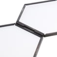 thumbnail image 3 of GROWTH TANK 2Pcs Small Wall Hanging Brass Hexagon Artwork Certificate Photo Picture Black, 3 of 6