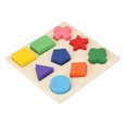 thumbnail image 1 of Building Block, Early Learning Toy Wooden Shapes Puzzles Boards For Preschool Kids Wooden Toddler Puzzles Boards Wooden Puzzles  For Children For Toddlers, 1 of 8