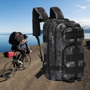Portable Hiking Backpack Daypack Adventure Bag Travel School Survival 30L Geometric