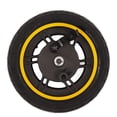 thumbnail image 2 of Scooter Front Wheel Replacement, Heat Dissipation 10 Inch Scooter Front Wheel Non Slip Rubber Tire  For Various Road, 2 of 8