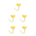 thumbnail image 1 of mmirethe 1/2/3/5 Angel Wing Rabbit Harness Cat Pet Leash Training Rope Outside Walking Accessories Clothes for Duck Hen Red S 5PCS, 1 of 1
