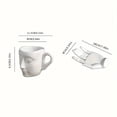thumbnail image 1 of Ceramic Coffee Mug,Unique Coffee Mugs Ceramic Top Coffee Mug with Plates and Spoon Coffee Mug Set,Coffee Mug Gift Set,Coffee Mugs Set, 1 of 2