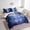 Black Teal Blue, variant on Butterfly 7 Piece Comforter Set Full Bed in a Bag,Watercolor Beetles Sheet Set with Comforter Dreamy Butterflies Bedding Sets,Rustic Animal Bed Set Aesthetic Bugs Pattern Room Decor