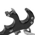 thumbnail image 3 of Aide à la Libération d'Arc, Prise à Quatre Doigts en Alliage d'Aluminium, Étrier de Pouce Réglable en Acier Inoxydable avec 2 Clés, Poignée en T, Aide à la Libération Portative pour Tir à l'Arc, Accessoires Composés pour Arc, 3 of 7