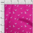 thumbnail image 1 of oneOone Viscose Chiffon Fabric Bird Ikat Fabric Prints By Yard 42 Inch Wide, 1 of 3