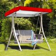 thumbnail image 3 of Hbdhejl Replacement Shade Cover For Swing Seat 3 Seater Garden Swing Cover Rainproof Garden Patio Outdoor Rainproof Swing Shade Cover Replacement Shade Cloth, 3 of 3