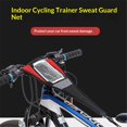 thumbnail image 4 of Bike Sweat Catcher,Sweat Catcher Turbo Trainer,Bike Sweat Net Sweat Cover for Smartphone,Cycling Road ycle Trainer Sweatbands Sports Cycling Riding Sweat Tape Band Sweat Catcher Trainer, 4 of 5
