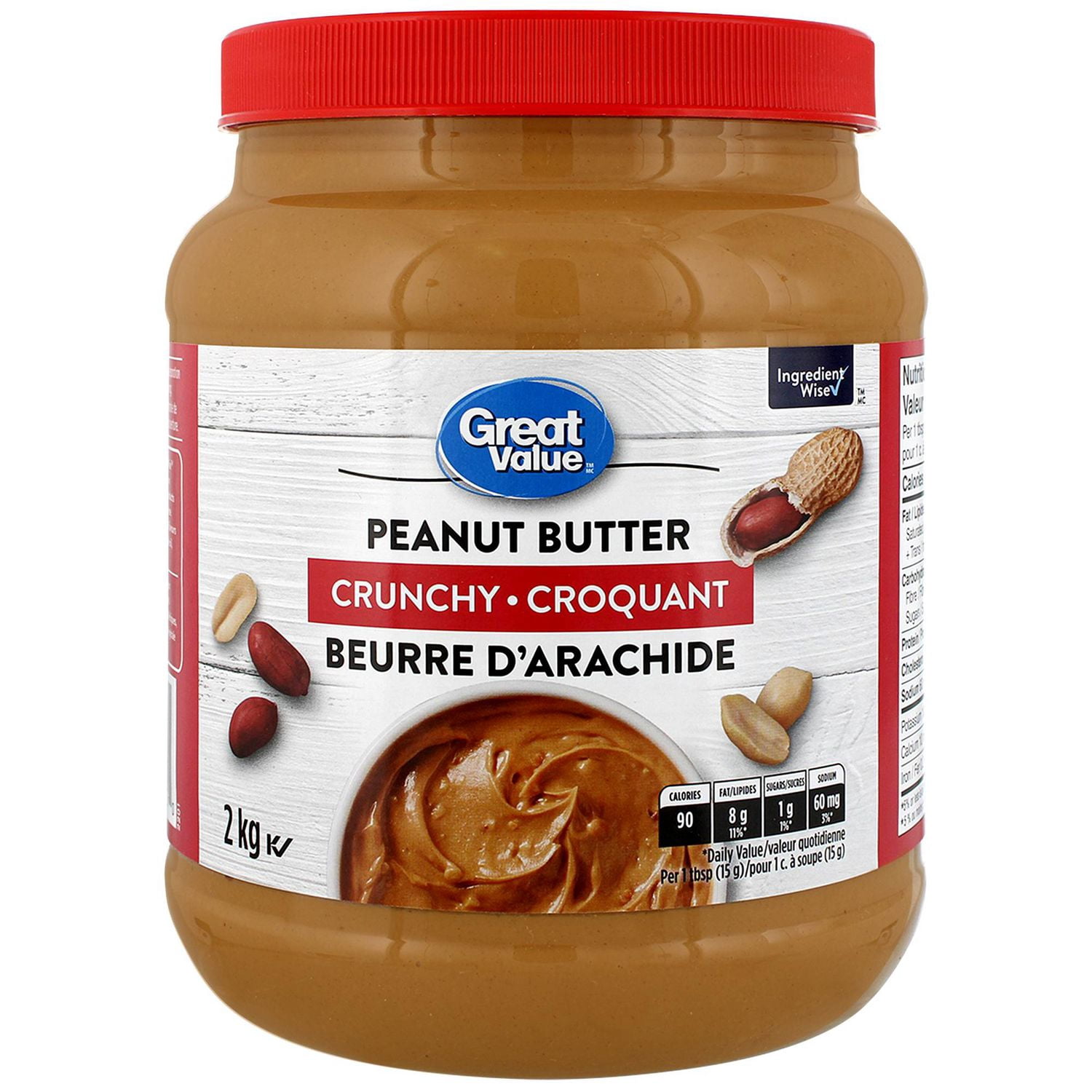 Great Value Crunchy Peanut Butter