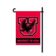 thumbnail image 1 of NCAA Utah Runnin Utes 2-Sided Garden Flag, 1 of 1