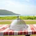 thumbnail image 3 of Hearth & Gear Clear Cake Dome With Base Transparent Cake Display Stand With Lid For Desserts Pastries And Cooking Sheets for Oven Small Easy Bake Oven Spatula Large Baking Sheet Wire Sheet Pan Rack, 3 of 5