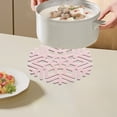 thumbnail image 1 of Tapis de Table à Manger en Flocons de Neige, Tapis Isolants Thermiques, Tapis Géométriques en Flocons de Neige, Tapis pour Bols, Cuisine, Soucoupe Ajourée, 1 of 6