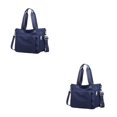 thumbnail image 4 of Wweixi 1/2/3 Sac Fourre-Tout Durable pour Femmes - Imperméable et Résistant à l'Usure, Multiples Poches, Bleu, 2 Pcs, 4 of 6
