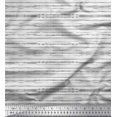 thumbnail image 1 of Soimoi Poly Georgette Fabric Horizontal Stripe Decor Fabric Printed Yard 52 Inch Wide, 1 of 5