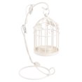 thumbnail image 3 of Modern Iron Candle Holder, Hollow Out Cage Design, Durable, for Home Decoration, 3 of 8