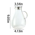 thumbnail image 4 of Glass Pitcher With Lid Glass Water Pitcher Hot/Cold Water Jug Juice And Iced Tea Beverage Carafe With Lid, 4 of 8