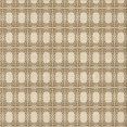 thumbnail image 1 of Ahgly Company Tapis d'Intérieur Lavable en Machine Carré Transitionnel Blond Doré Or, 4 Pieds Carré, 1 of 7
