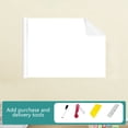 thumbnail image 4 of Whiteboard Wall Sticker Removable Kids Drawing Board Reusable Office Training Dry Erase Board Static Cling Board Classroom Whiteboard Home Office Wall Board Plastic Learning Board Kids Art, 4 of 9