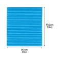 thumbnail image 3 of LINMOUA Window Shades - Pleated Paper Shades For Indoor Window Covers - Black Blinds, 3 of 6