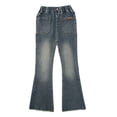 thumbnail image 2 of Girls Casual Denim Pants High Waisted Wide Leg Jeans With Pocket, 2 of 6