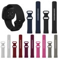 thumbnail image 2 of HEVIRGO Bracelet de Montre-Bracelet de Remplacement en Silicone Étanche et Ajustable pour Versa 3 Sense, 2 of 10