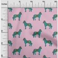 thumbnail image 1 of oneOone Viscose Chiffon Fabric Horse Block Printed Craft Fabric BTY 42 Inch Wide, 1 of 4