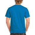 thumbnail image 2 of Gildan Men's Ultra Cotton Tee, Sapphire, X-Large, 2 of 2